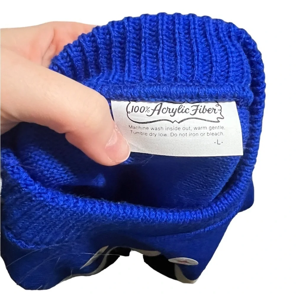 Vintage Polaris Colorblock Sweater NWT 80’s Large - Picture 4 of 5